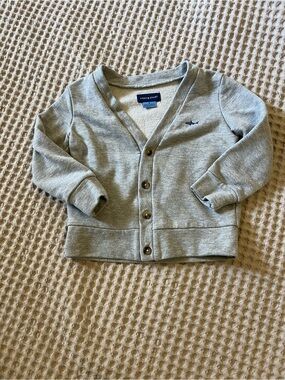 5 for $10 Crew Neck Grey Cardigan - Andy & Evan Kids